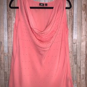 Slouch neck dress shirt